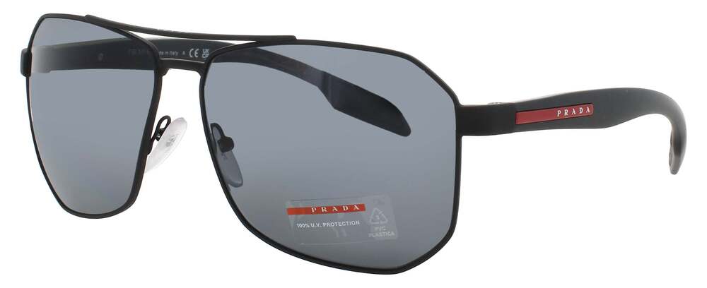 NWT Prada PS-51VS-DG05Z1 Black Ps 51Vs 62mm Sunglasses